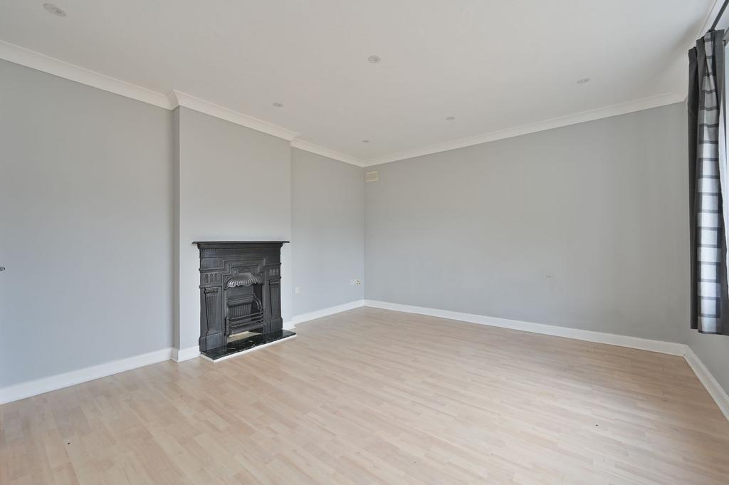 Living room, fireplace