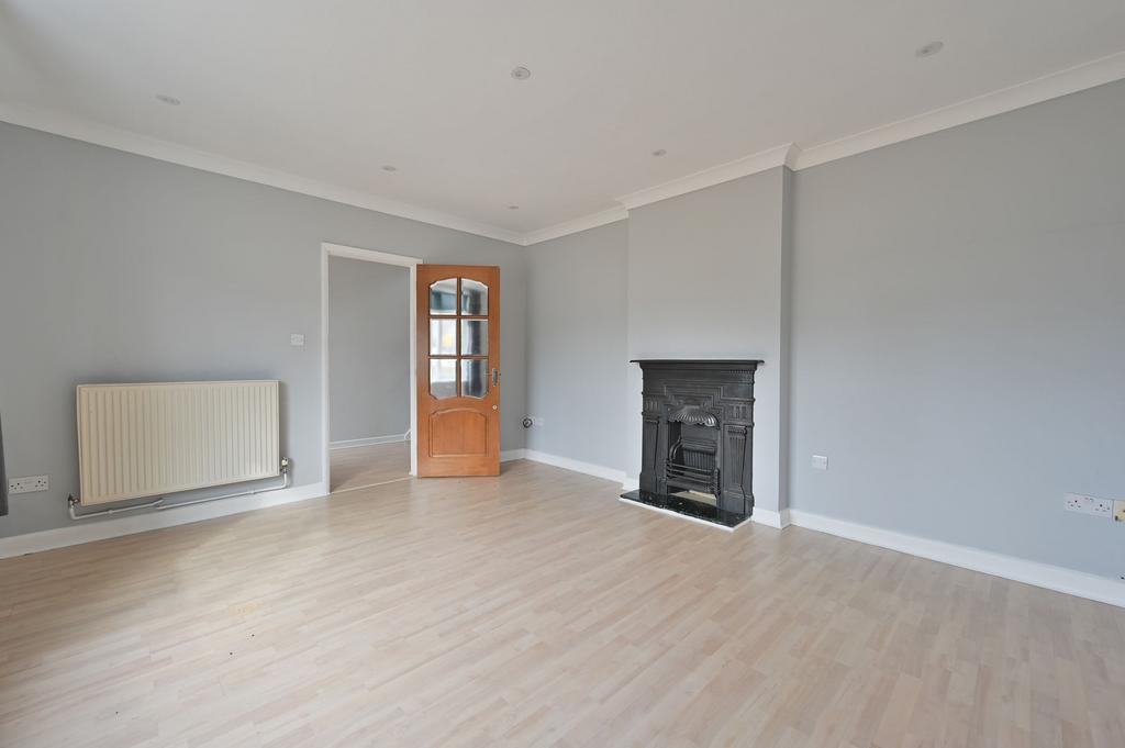 Living room, fireplace