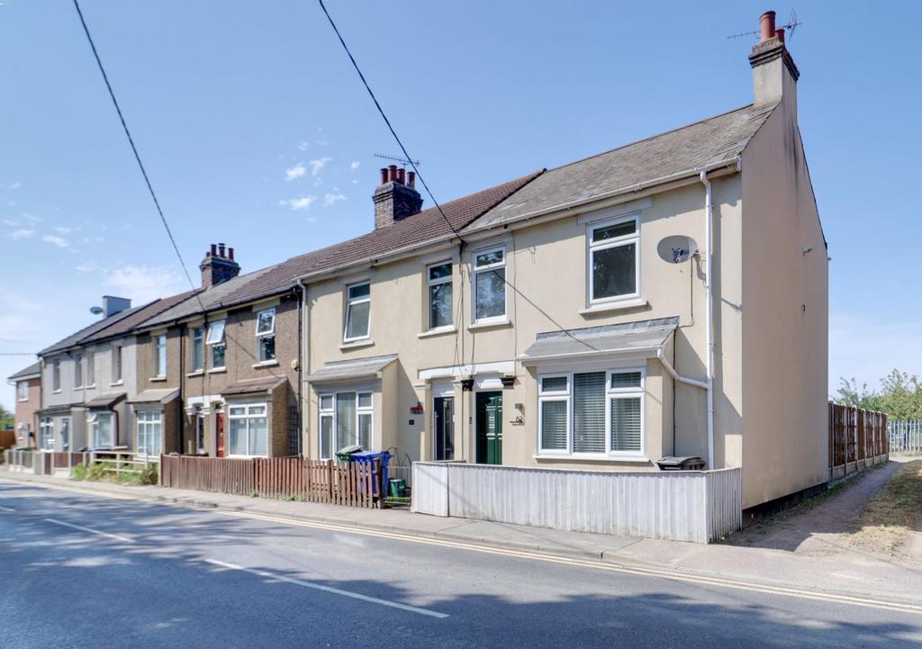 Terraced house exterior
