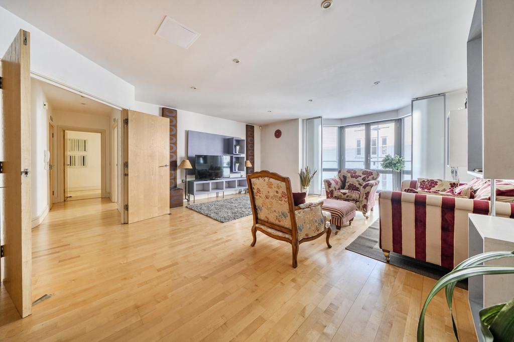 Open-plan living area, open plan living