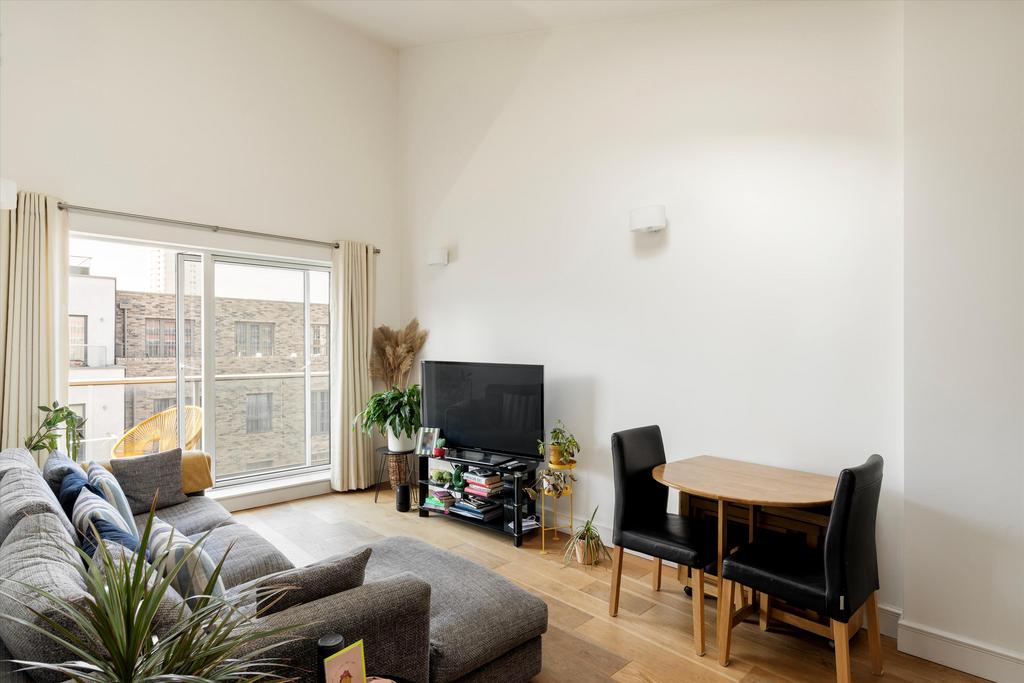 Open-plan living area, open plan living
