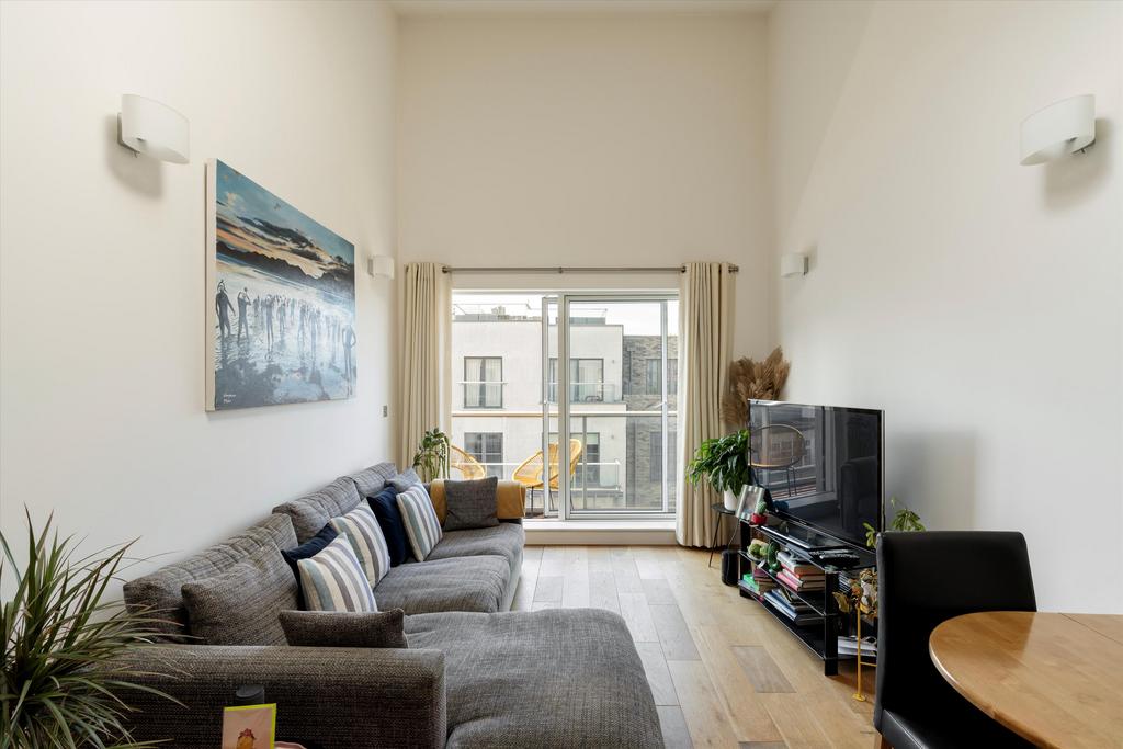 Open-plan living area