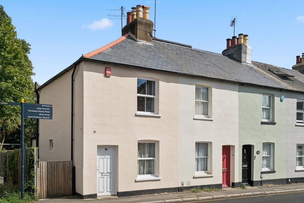 Terraced house exterior