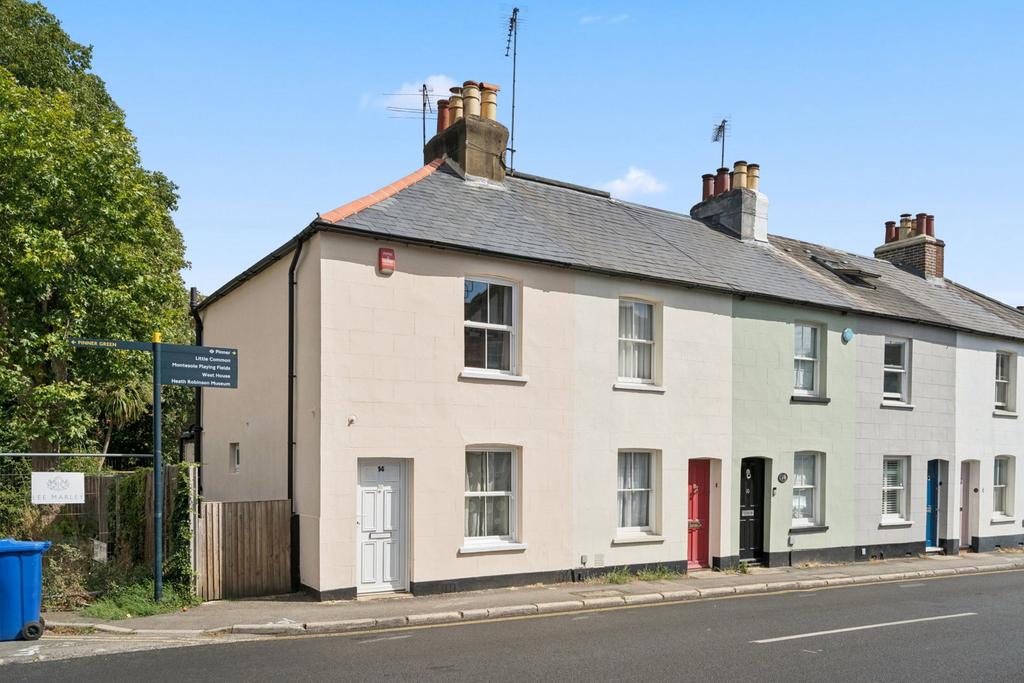 Terraced house exterior
