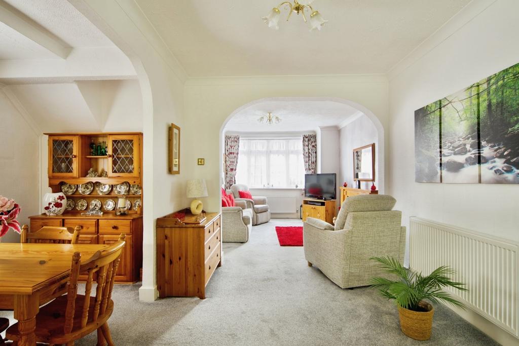 Open-plan living area, open plan living