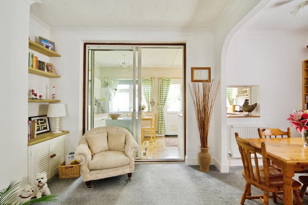 Open-plan living area