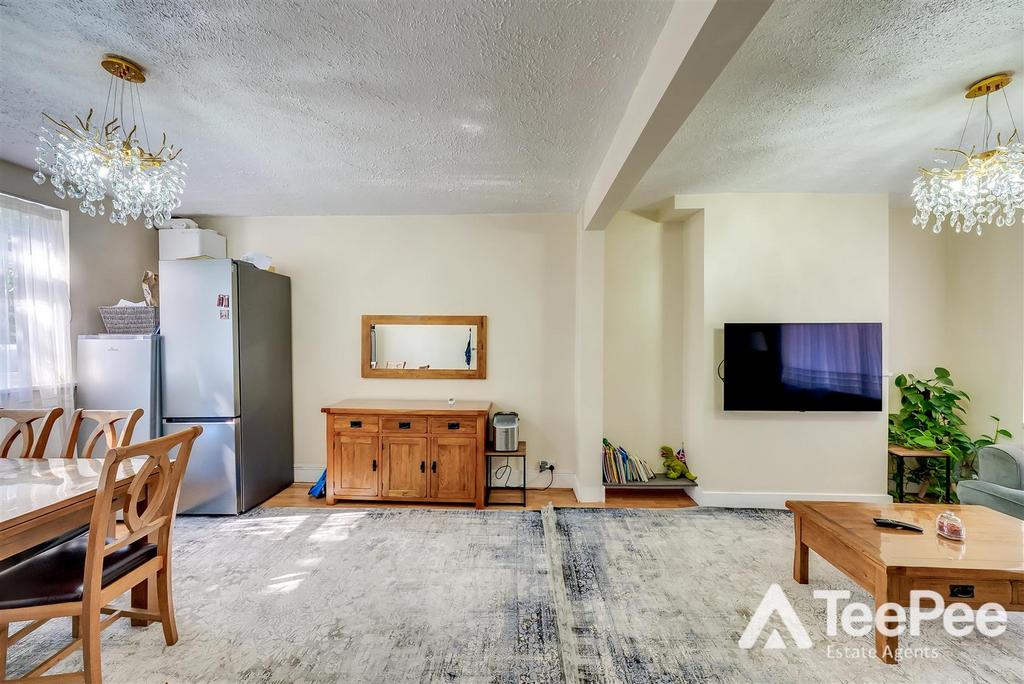 Open-plan living area
