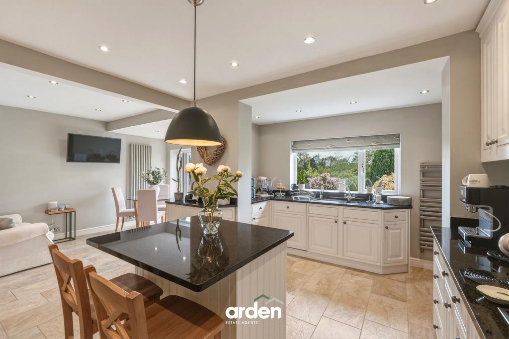 Open-plan living area, open plan living
