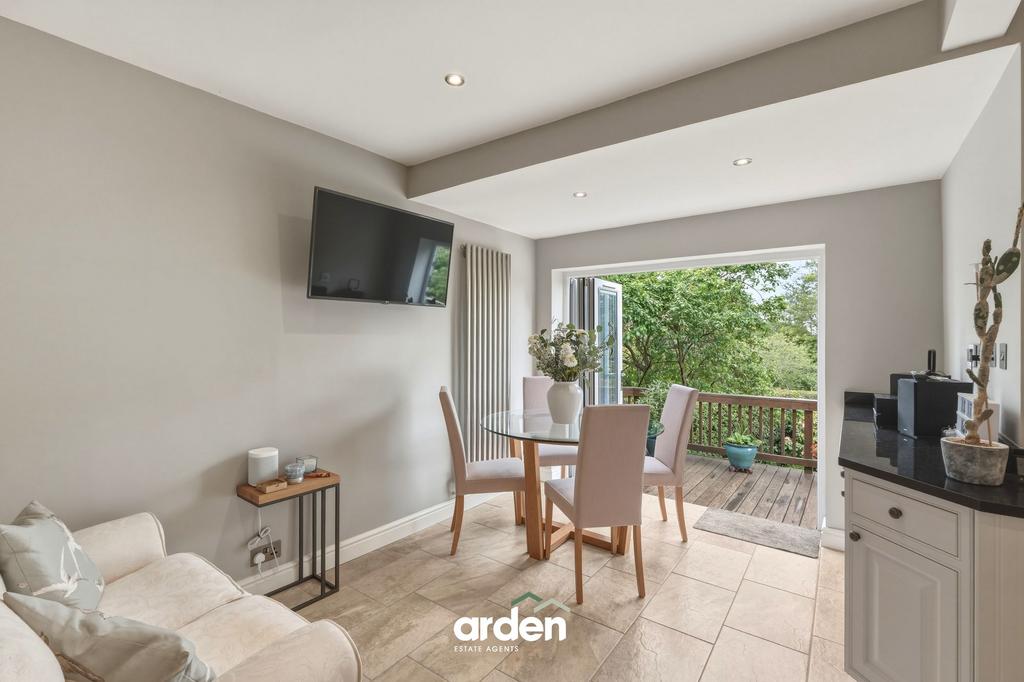 Open-plan living area, open plan living