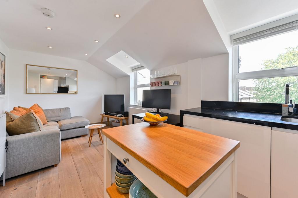 Open-plan living area, open plan living