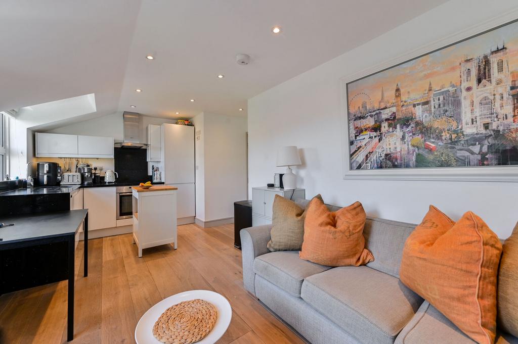 Open-plan living area, open plan living