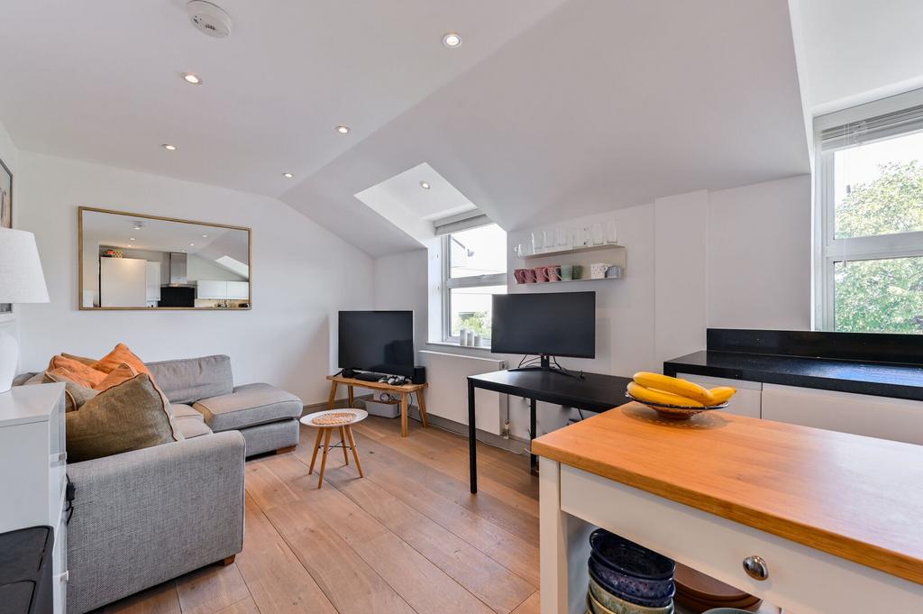 Open-plan living area, open plan living