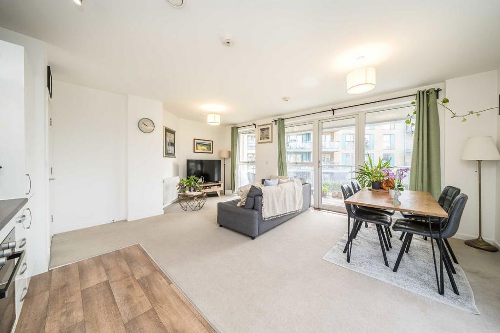 Open-plan living area, open plan living