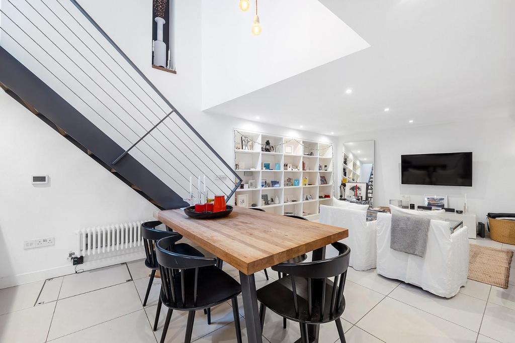 Open-plan living area, open plan living