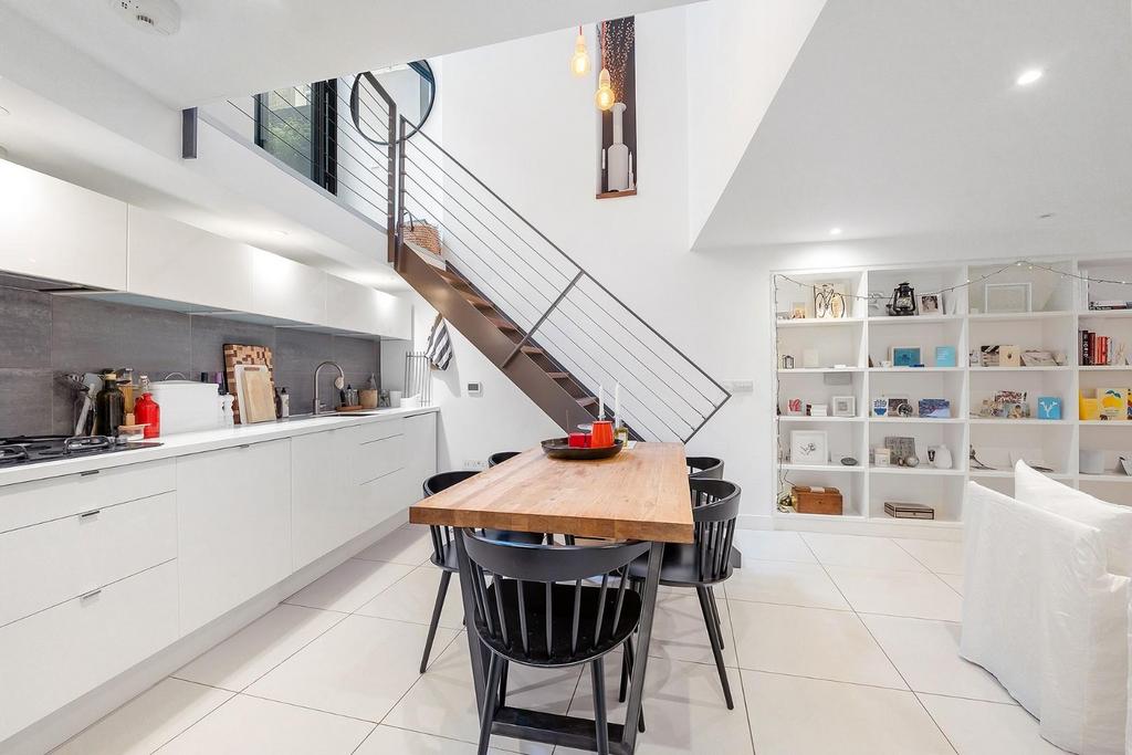 Open-plan living area, open plan living