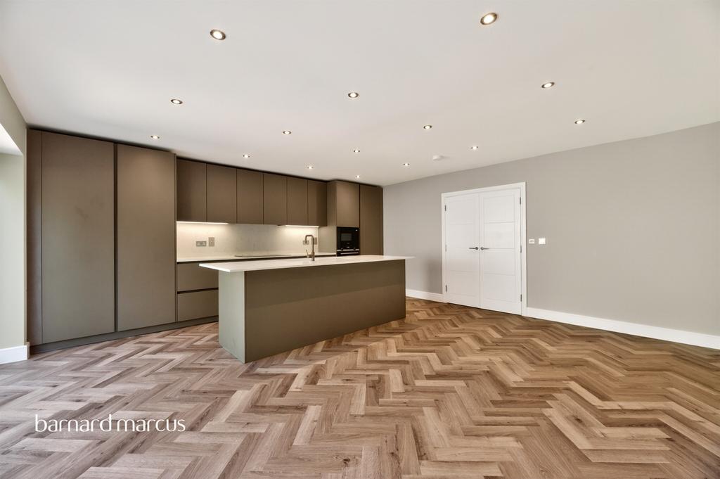Open-plan living area, open plan living