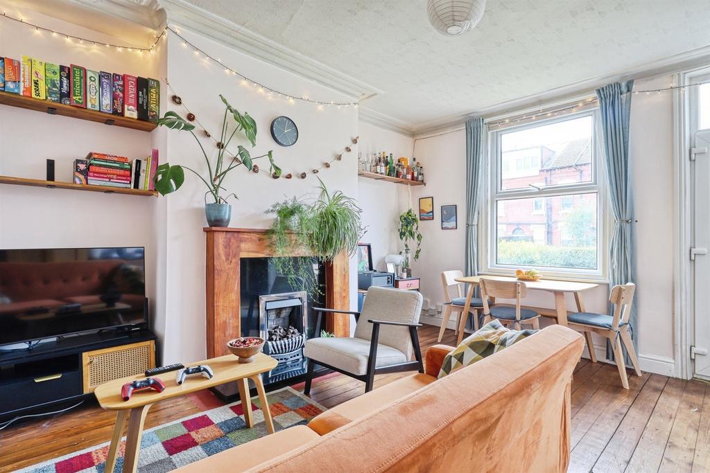 Open-plan living area, open plan living, fireplace