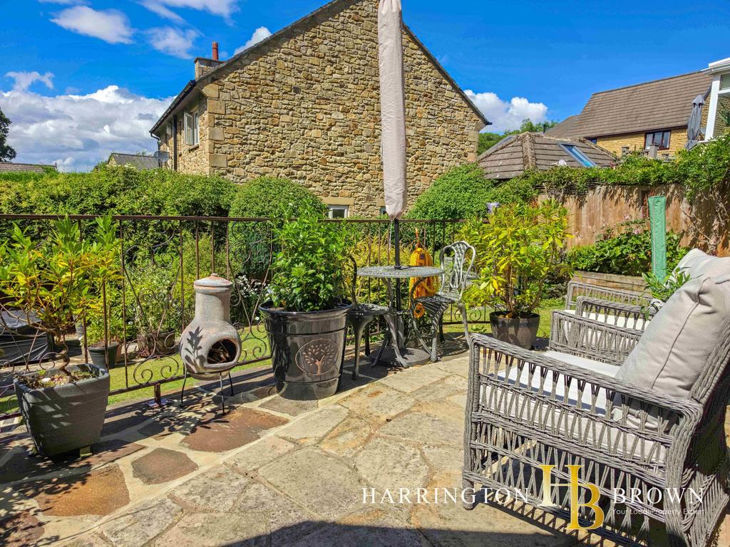 Patio view, garden