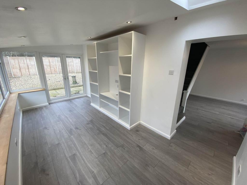Open-plan living area