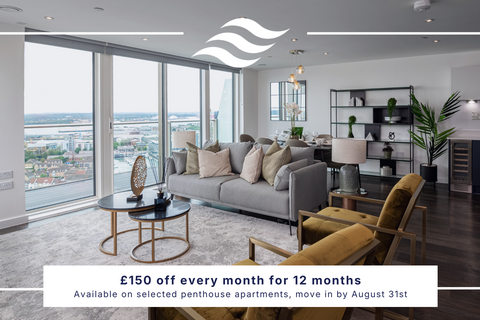 2 bedroom penthouse to rent, at Vantage Tower, Flat 205, Centenary Plaza SO19