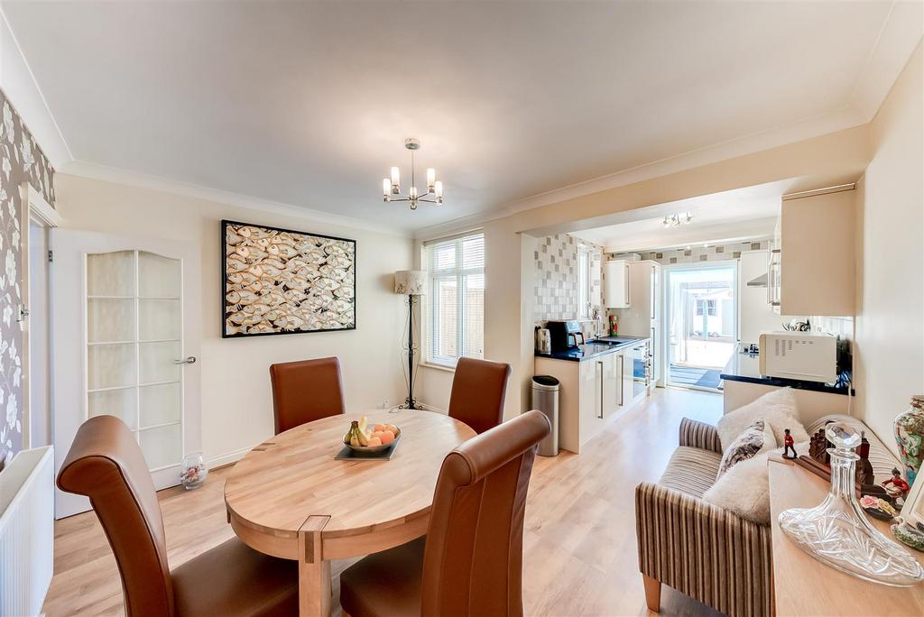 Open-plan living area, open plan living