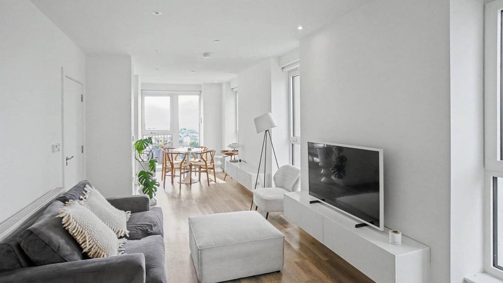 Open-plan living area, open plan living