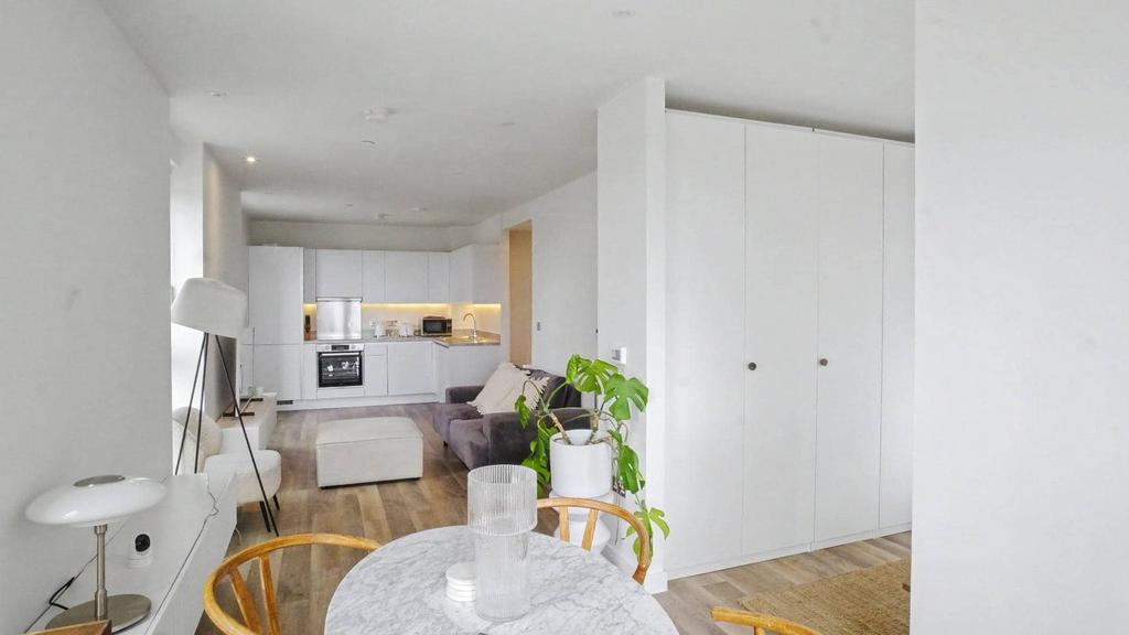 Open-plan living area, open plan living