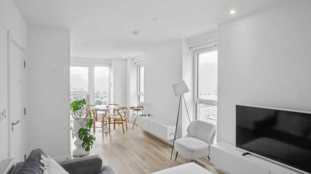 Open-plan living area, open plan living