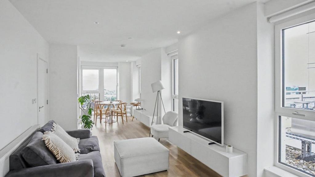 Open-plan living area, open plan living