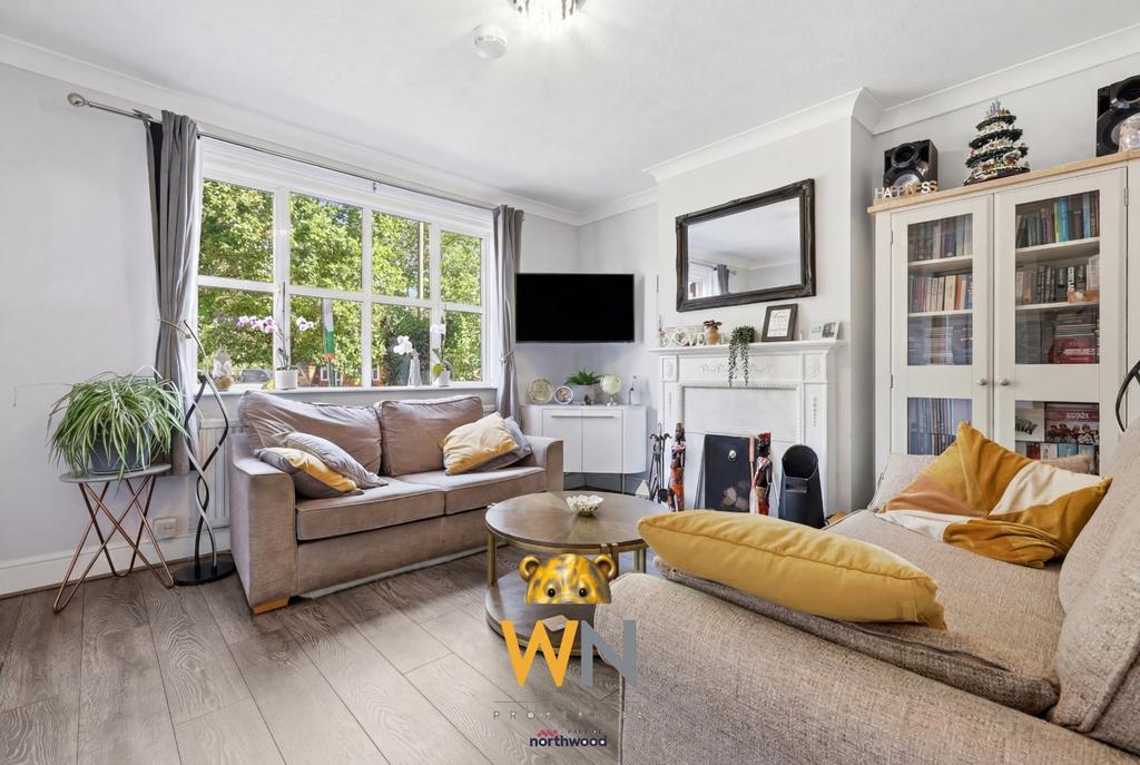 Living room, fireplace