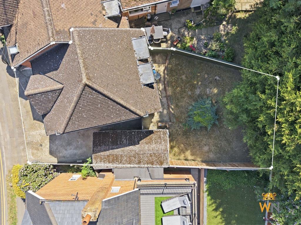 Aerial view, land