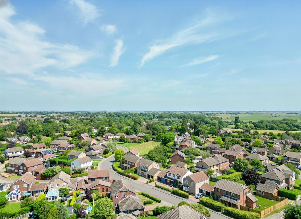 Aerial view, land