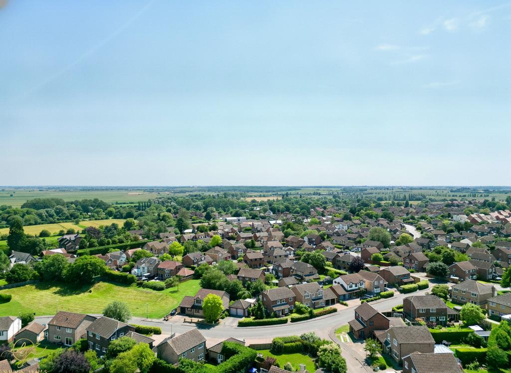 Aerial view, land