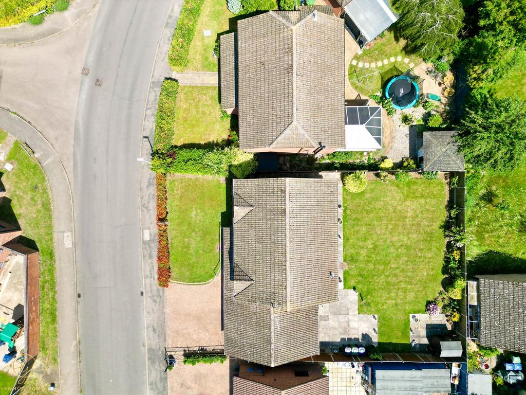 Aerial view, land