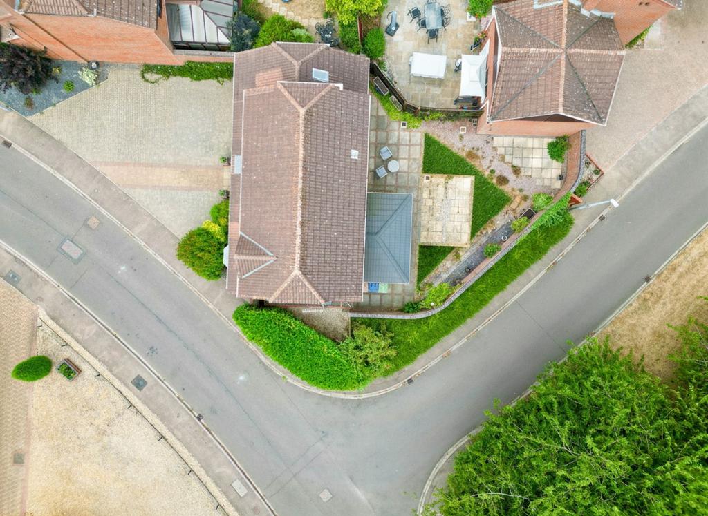 Aerial view, land