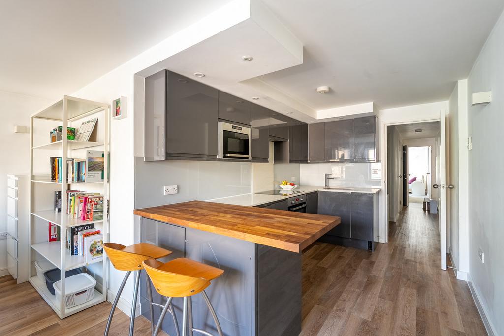 Open-plan living area, open plan living