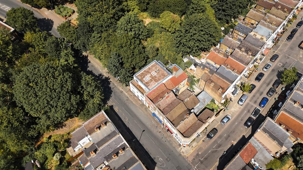 Aerial view, land