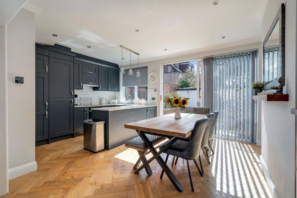 Open-plan living area, open plan living