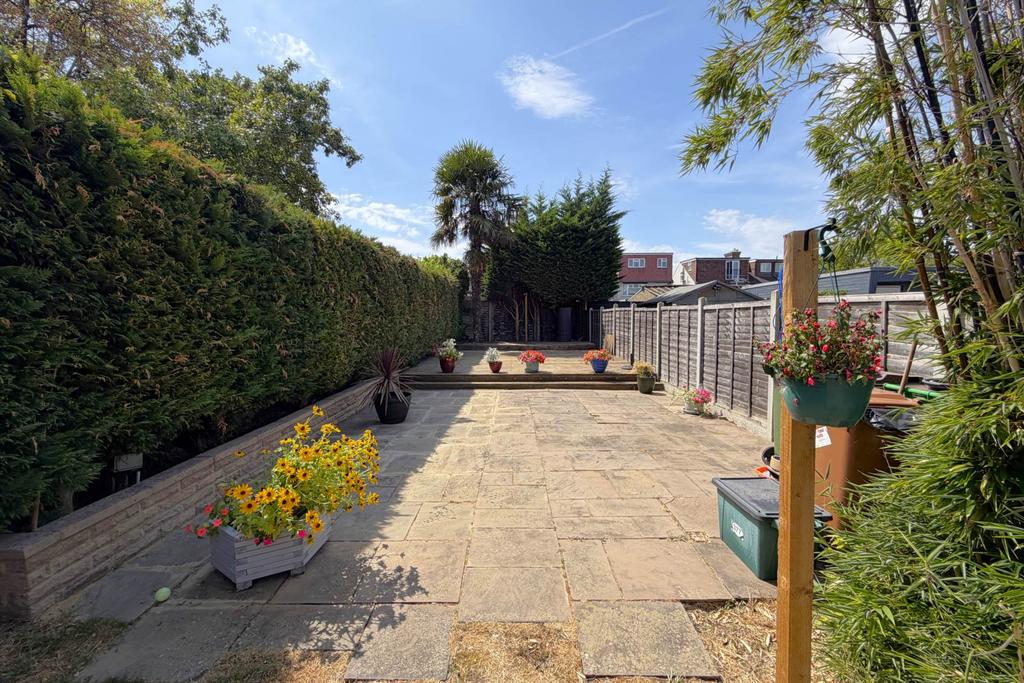 Patio view, garden