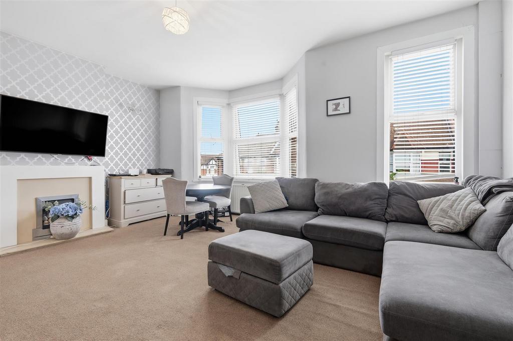 Living room, fireplace