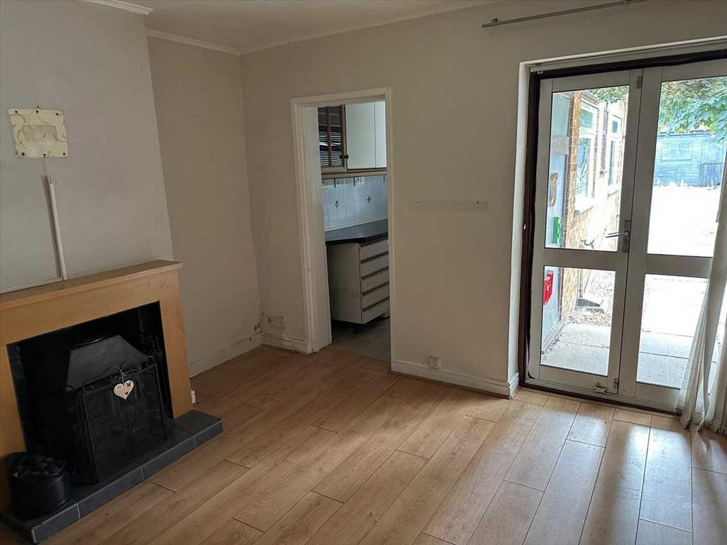 Living room, fireplace