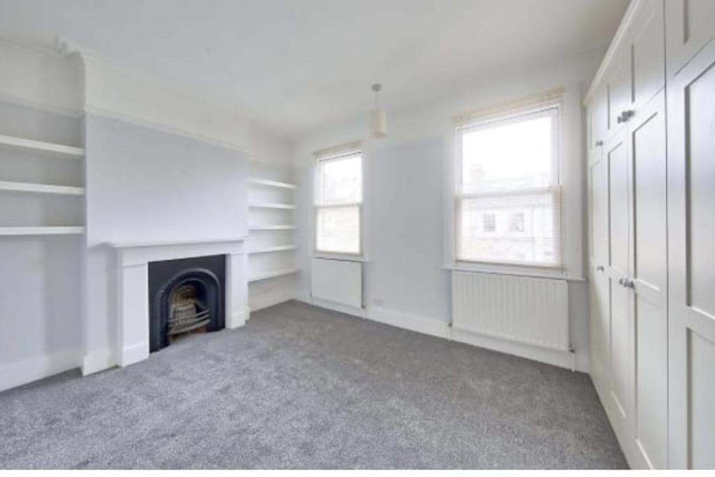 Living room, fireplace