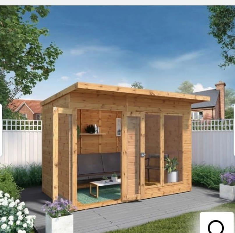 Summerhouse exterior, out buildings