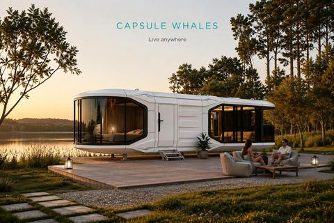1 bedroom mobile home for sale, Capsule Whale, E15
