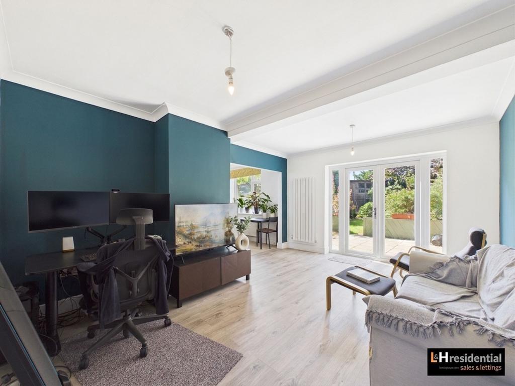 Open-plan living area