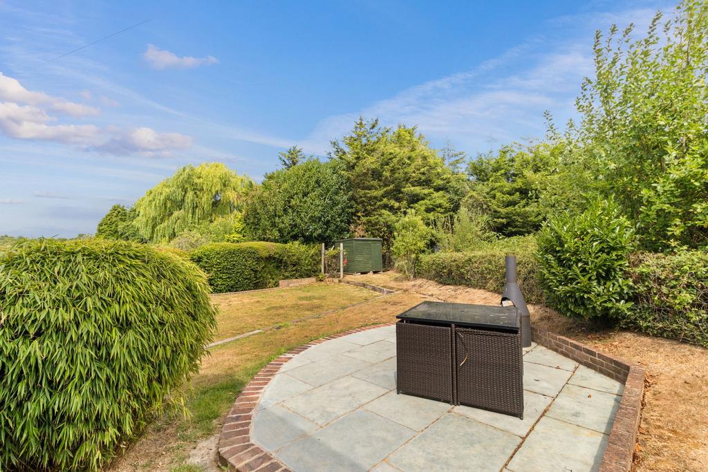 Patio view, garden