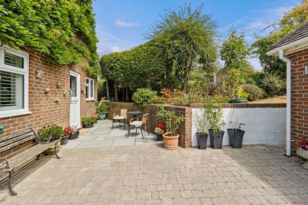 Patio view, garden