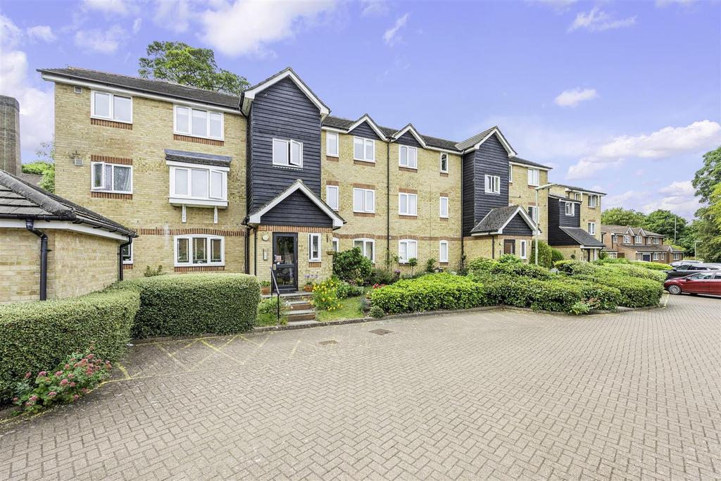 Terraced house exterior, parking