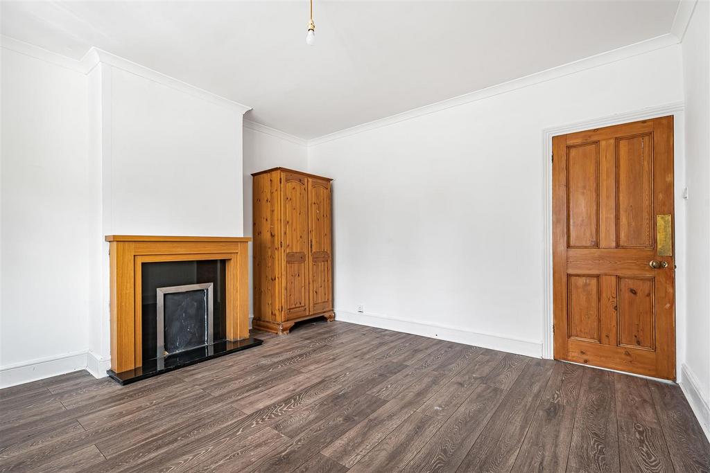Living room, fireplace