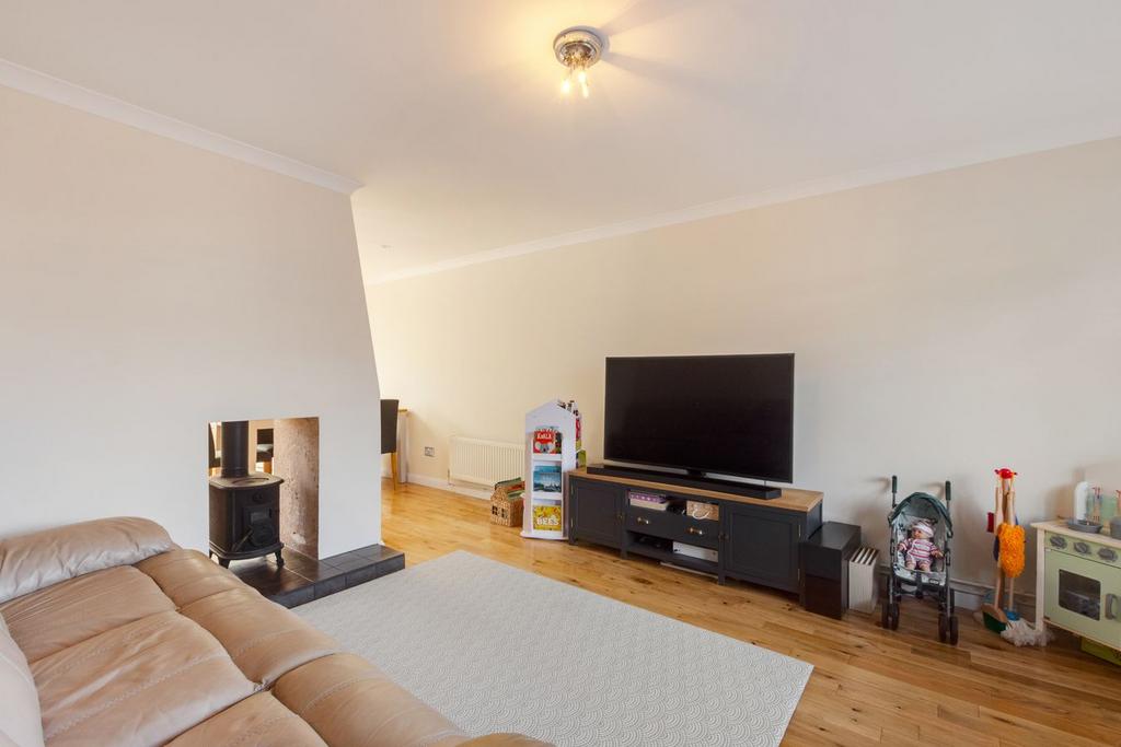 Living room, fireplace